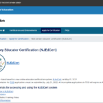 New Jersey Educator Certification (NJEdCert) portal opens